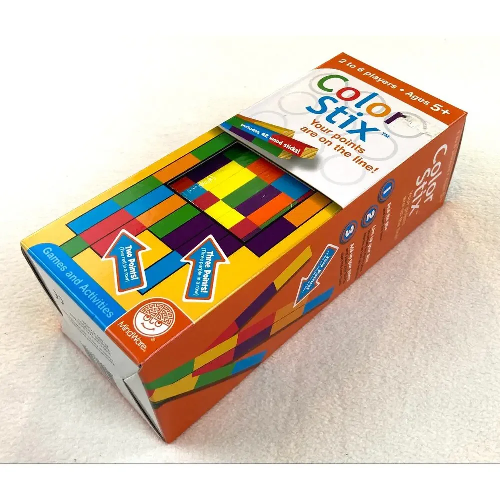 Color Stix Game Brand New in Sealed Unopened Box Ages 5+